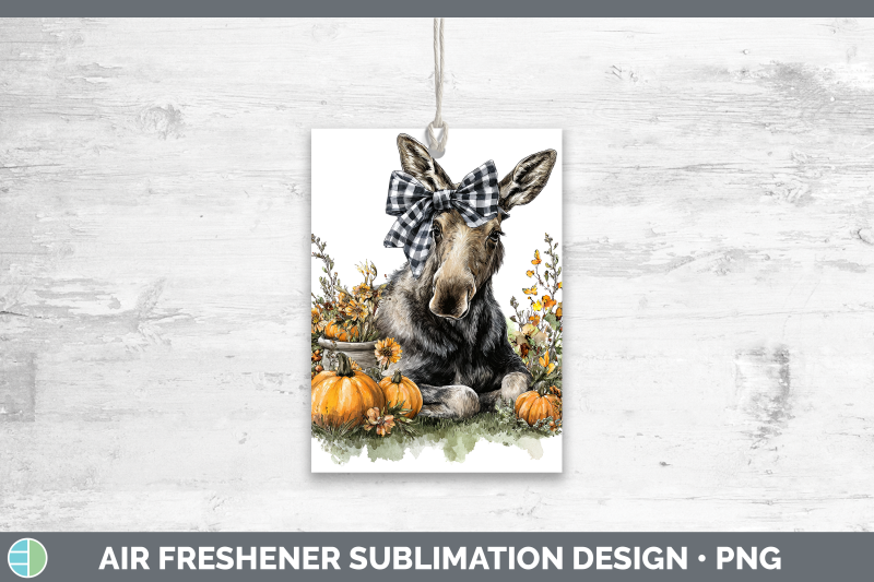 moose-air-freshener-animals-autumn-pumpkin-sublimation-car-s