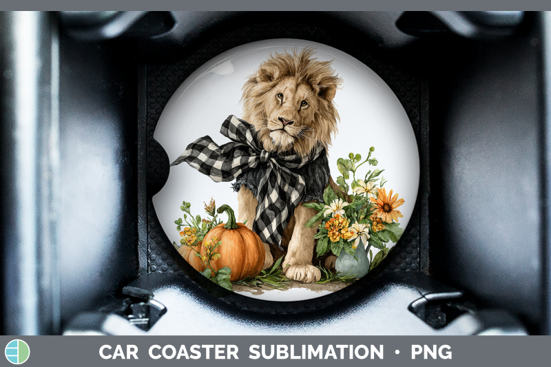 lion-car-coaster-animals-autumn-pumpkin-sublimation-drink-ma