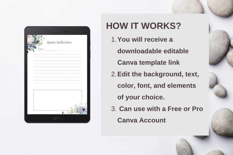 floral-daily-journal-printable-18-page-pdf-canva-template-a4-us