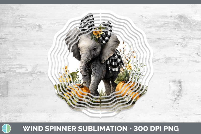elephant-wind-spinner-animals-autumn-pumpkin-sublimation-spi