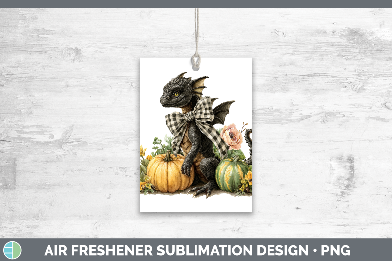 dragon-air-freshener-animals-autumn-pumpkin-sublimation-car