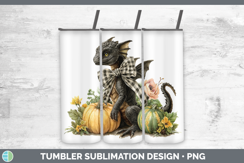 dragon-tumbler-animals-autumn-pumpkin-sublimation-20-oz-skin