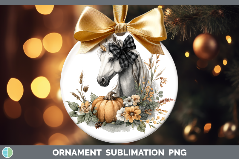 unicorn-ornament-animals-autumn-pumpkin-sublimation-bauble-d