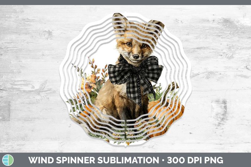 fox-wind-spinner-animals-autumn-pumpkin-sublimation-spinner