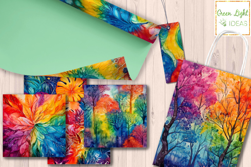 tie-dye-botanical-digital-papers-summer-batik-backgrounds