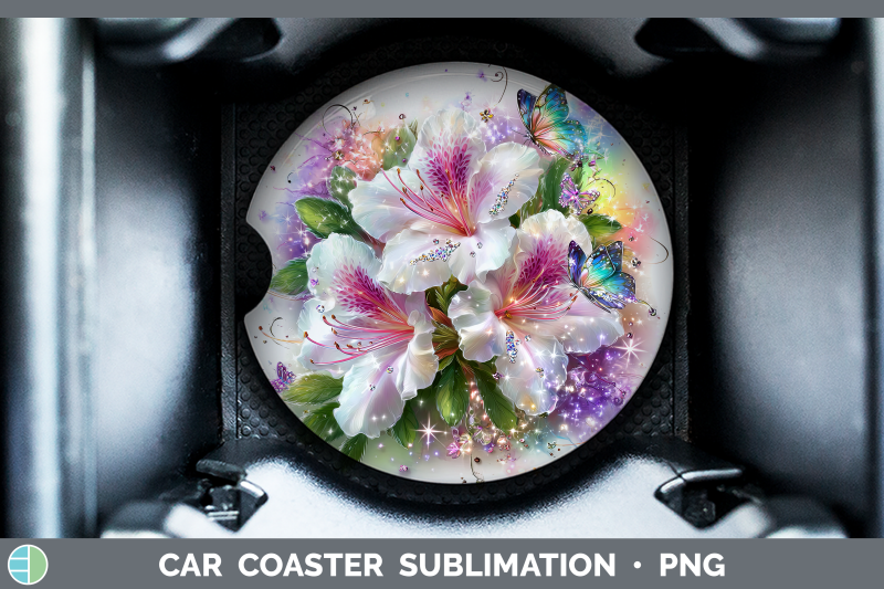azalea-car-coaster-flowers-01-rainbow-summer-sublimation-dri