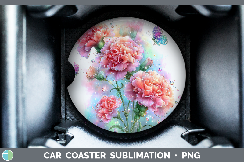 carnation-car-coaster-flowers-01-rainbow-summer-sublimation
