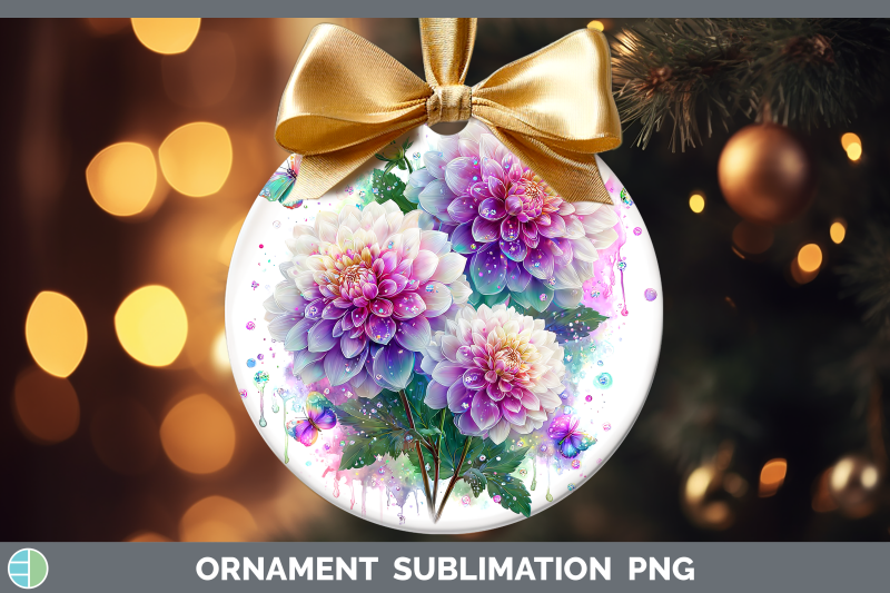 dahlia-ornament-flowers-01-rainbow-summer-sublimation-bauble