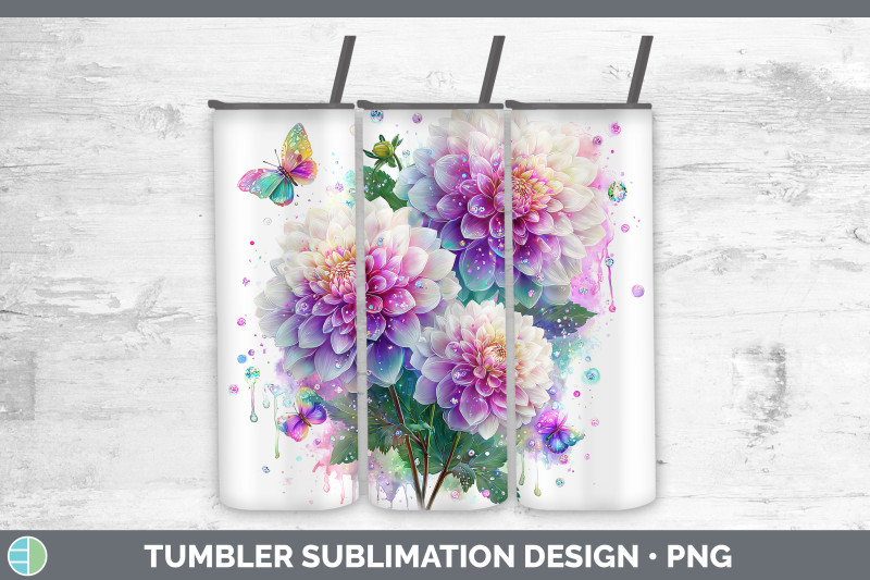 dahlia-tumbler-flowers-01-rainbow-summer-sublimation-20-oz-s
