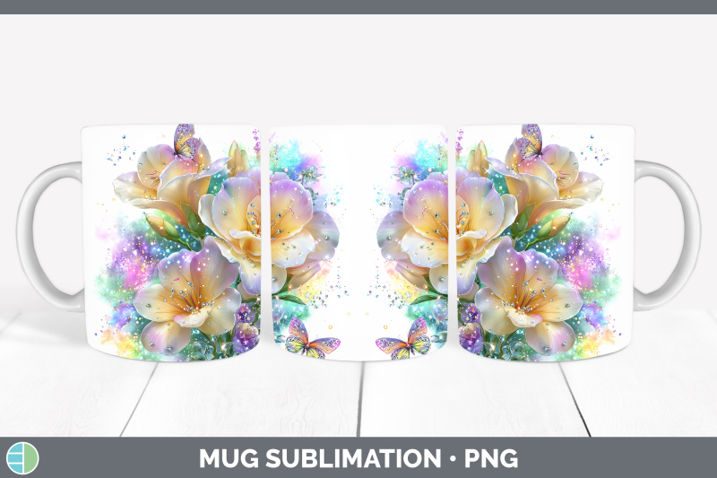 freesia-mug-wrap-flowers-01-rainbow-summer-sublimation-coffe