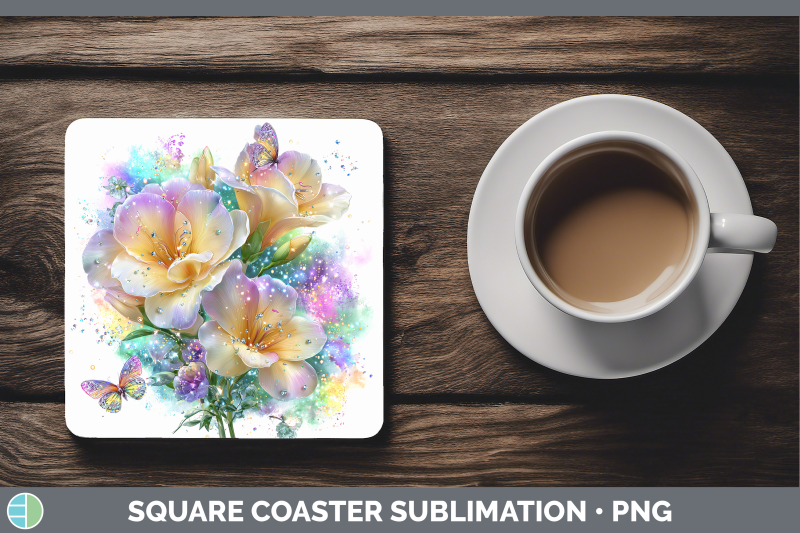 freesia-square-coaster-flowers-01-rainbow-summer-sublimation