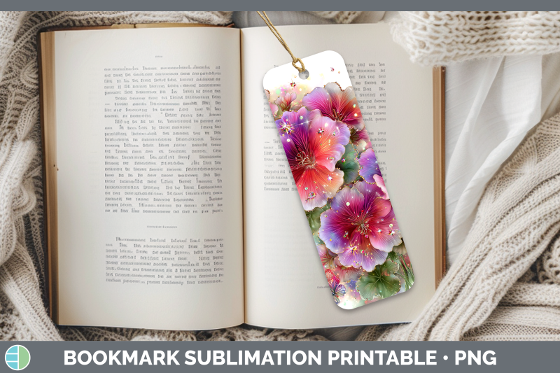 geranium-bookmark-flowers-01-rainbow-summer-sublimation-prin