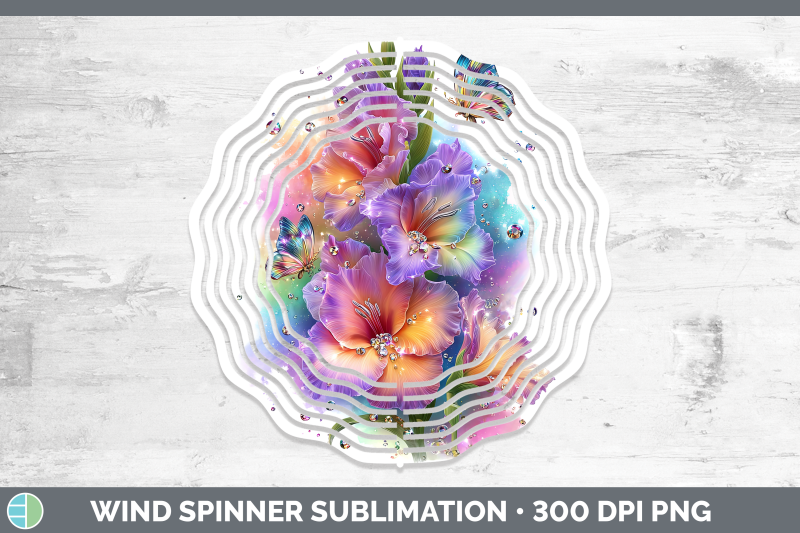 gladiolus-wind-spinner-flowers-01-rainbow-summer-sublimation