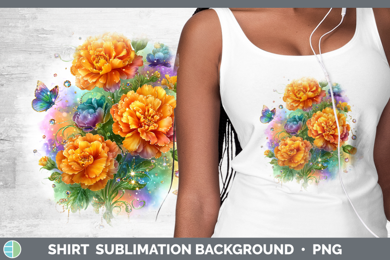 marigold-shirt-flowers-01-rainbow-summer-sublimation-backgro