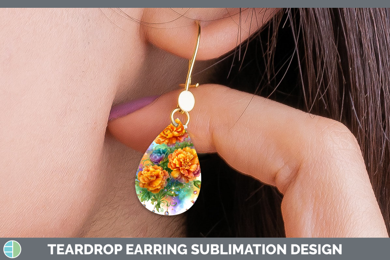 marigold-teardrop-earrings-flowers-01-rainbow-summer-sublima
