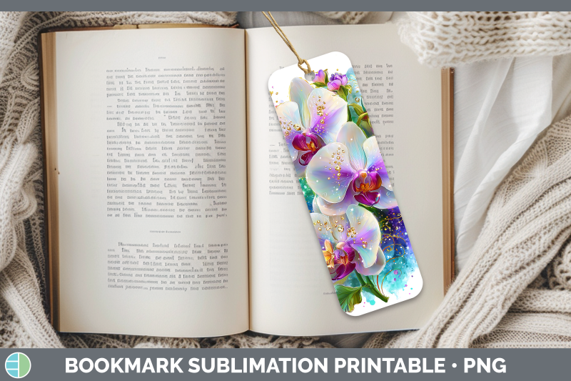 orchid-bookmark-flowers-01-rainbow-summer-sublimation-printa