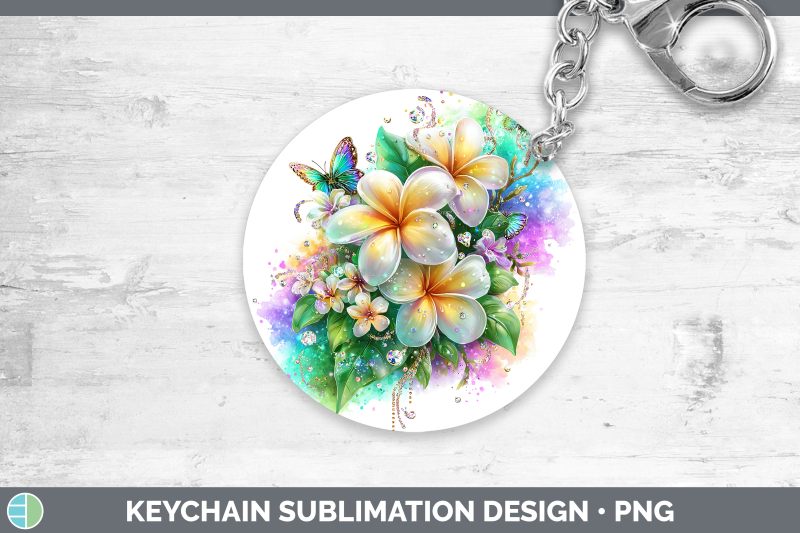 plumeria-keychain-flowers-01-rainbow-summer-sublimation-keyr