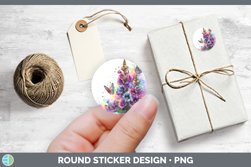 flowers-01-rainbow-summer-snapdragon-stickers-round-labels