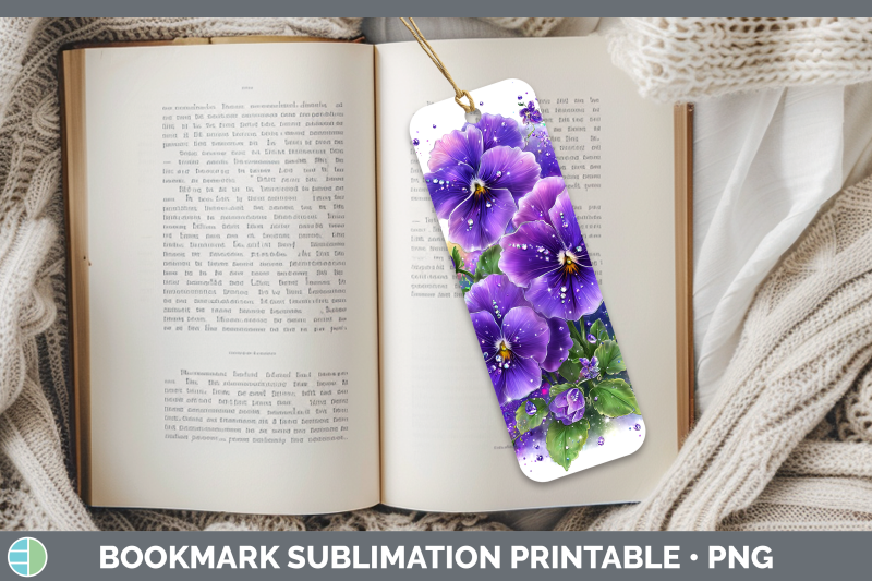 violet-bookmark-flowers-01-rainbow-summer-sublimation-printa