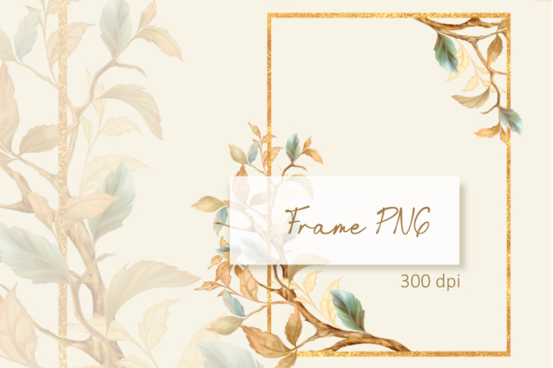 golden-autumn-frame-png