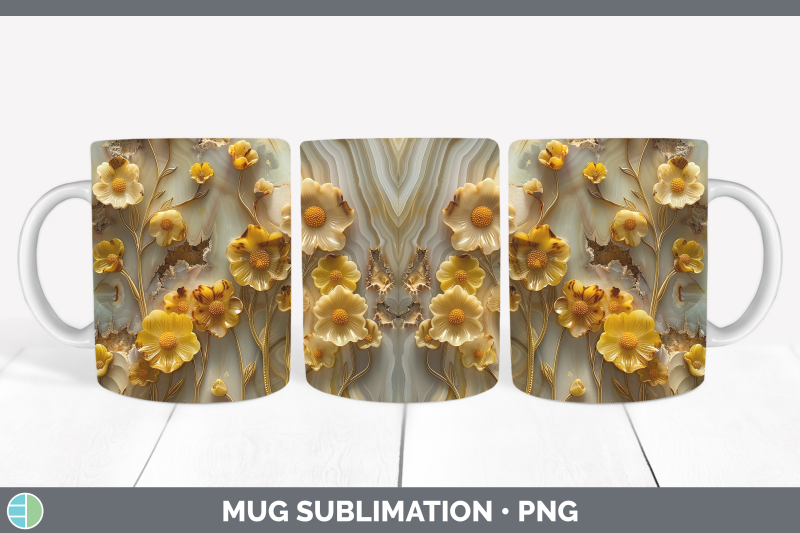 buttercup-mug-wrap-3d-agate-flowers-sublimation-coffee-cup-d
