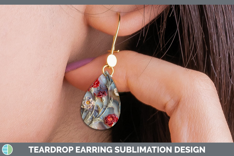 carnation-teardrop-earrings-3d-agate-flowers-sublimation-ear
