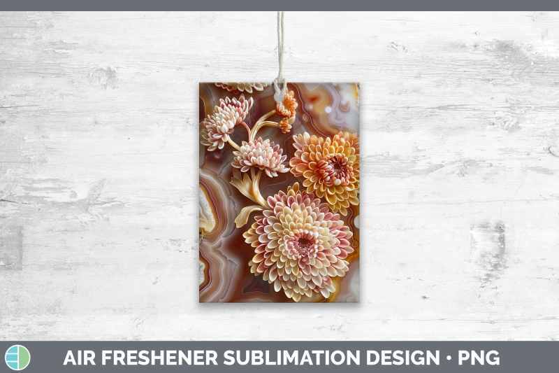 chrysanthemum-air-freshener-3d-agate-flowers-sublimation-car