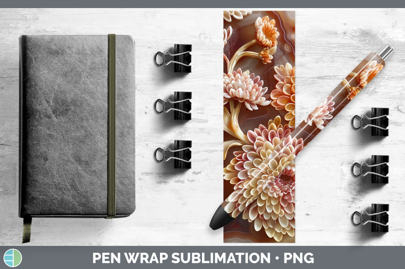 chrysanthemum-pen-wrap-3d-agate-flowers-sublimation-pen-desi