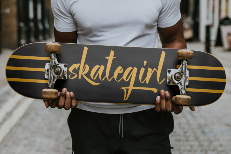 skate-boarder