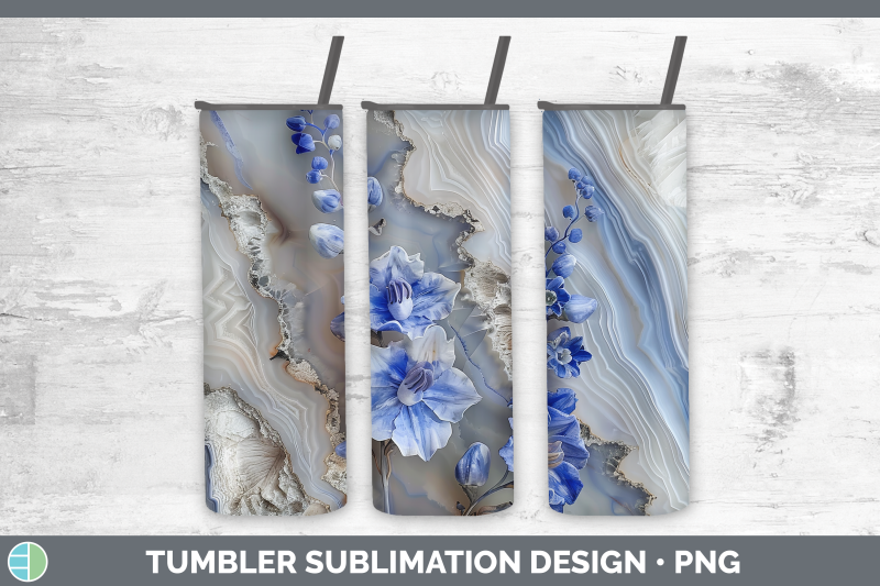 delphinium-tumbler-3d-agate-flowers-sublimation-20-oz-skinny