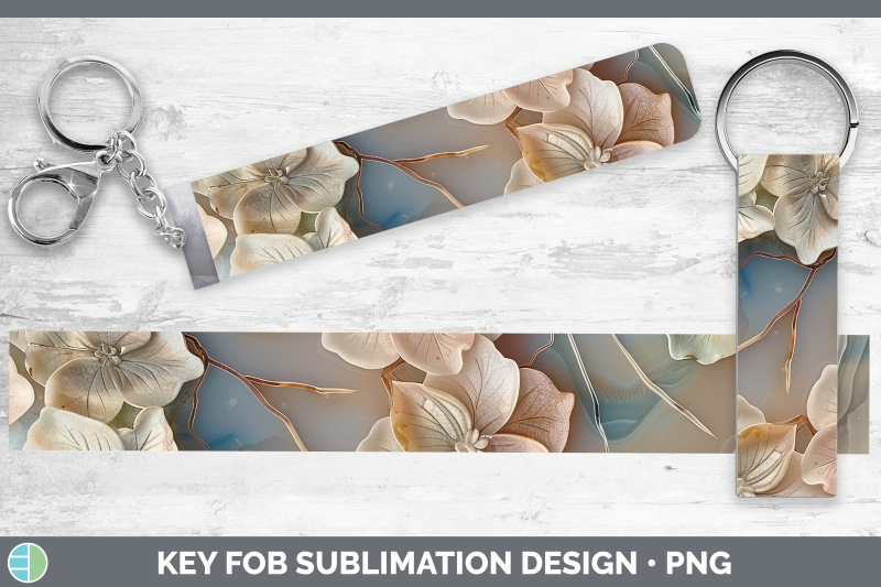 hydrangea-key-fob-3d-agate-flowers-sublimation-wristlet-desi
