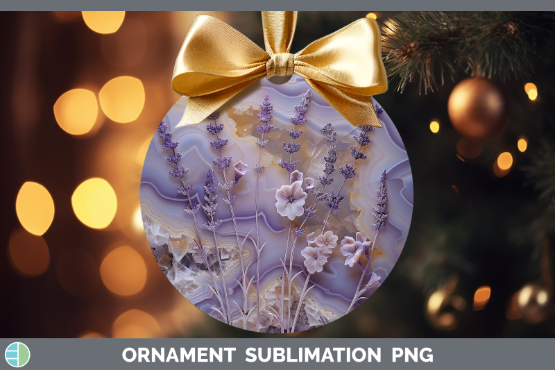 lavender-ornament-3d-agate-flowers-sublimation-bauble-design