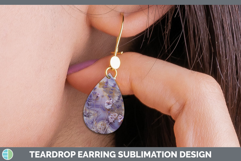 lavender-teardrop-earrings-3d-agate-flowers-sublimation-earr