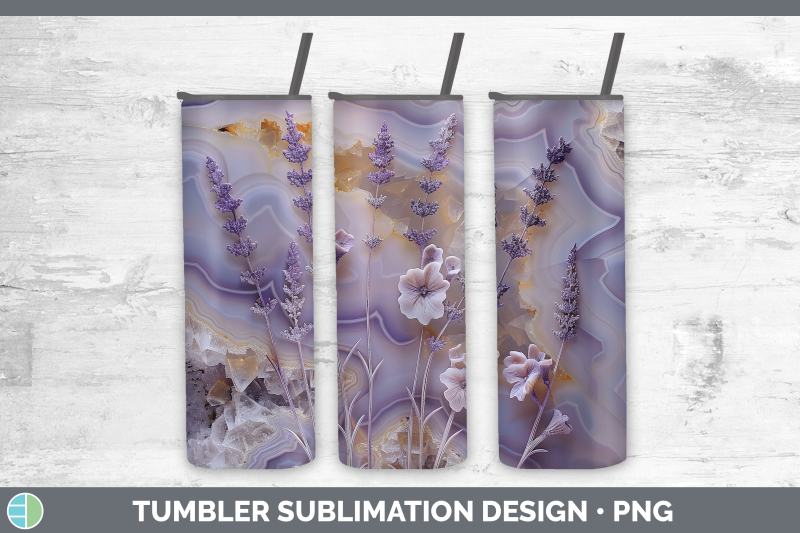 lavender-tumbler-3d-agate-flowers-sublimation-20-oz-skinny-t