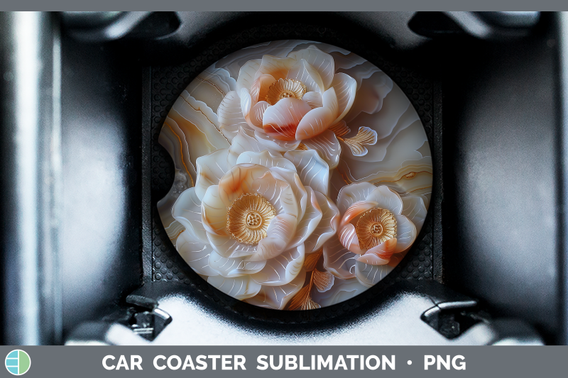 lotus-car-coaster-3d-agate-flowers-sublimation-drink-mat-des
