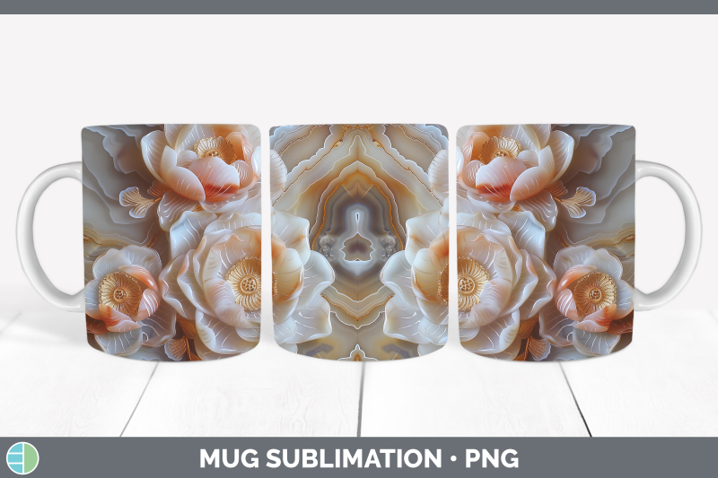 lotus-mug-wrap-3d-agate-flowers-sublimation-coffee-cup-desig