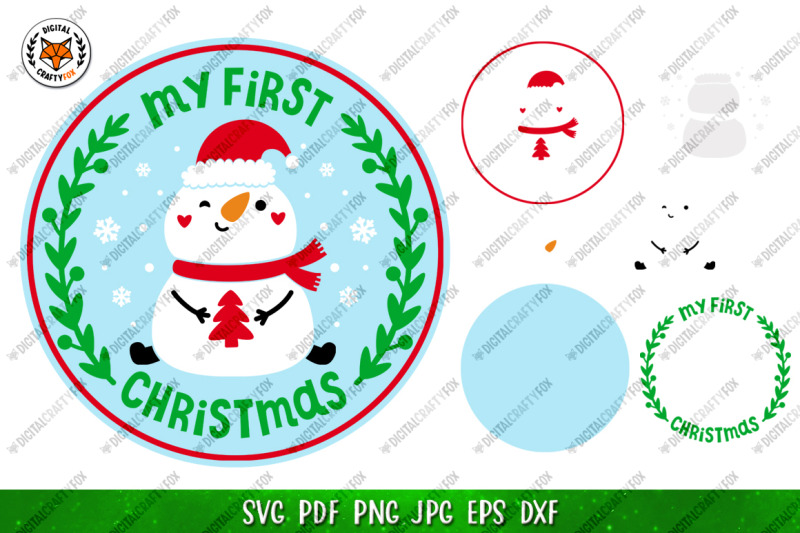 christmas-round-sign-bundle-svg-snowman-door-sign