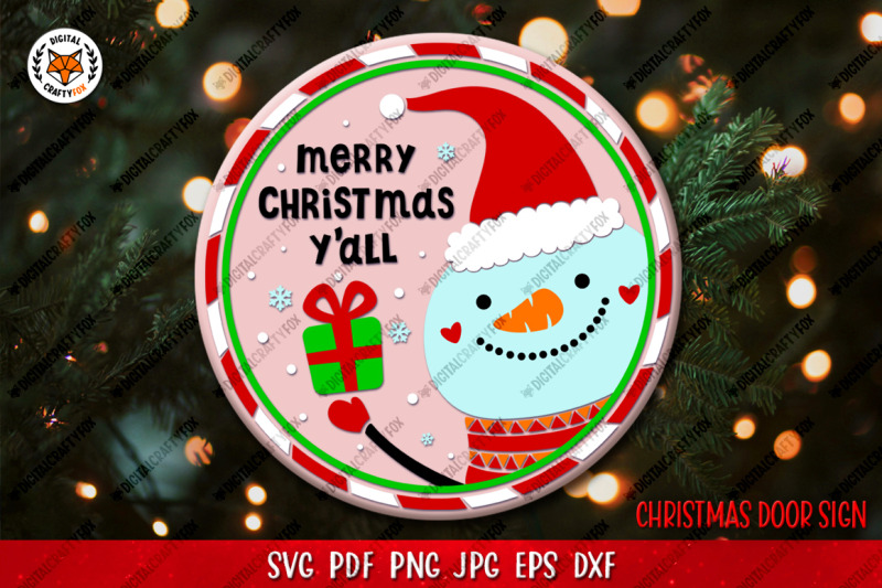christmas-round-sign-bundle-svg-snowman-door-sign