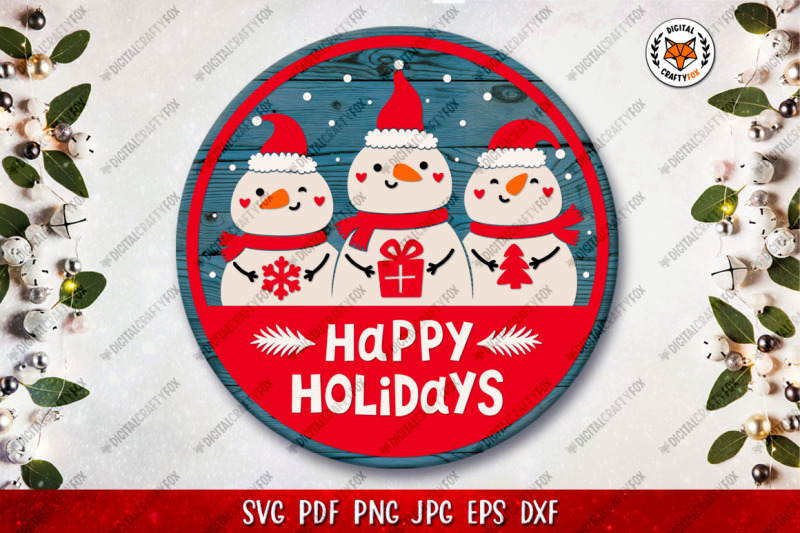 christmas-round-sign-bundle-svg-snowman-door-sign