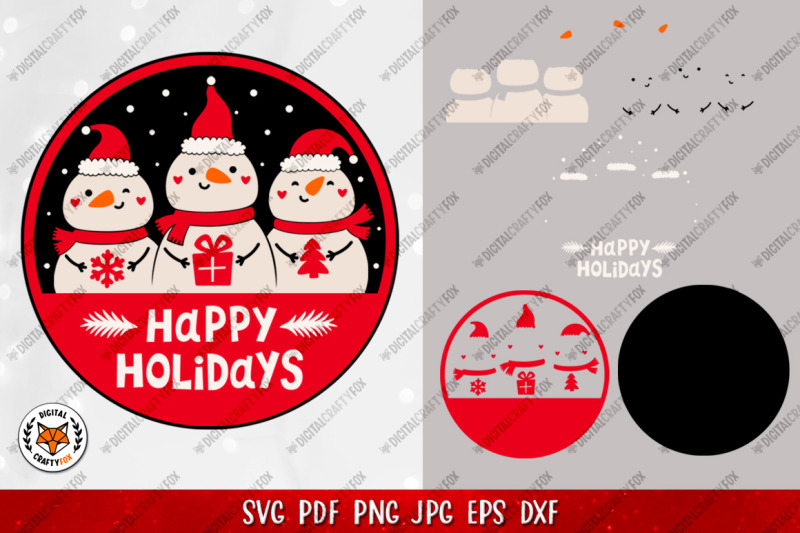 christmas-round-sign-bundle-svg-snowman-door-sign