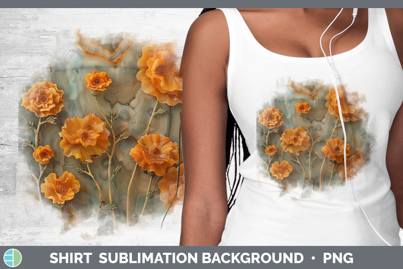 marigold-shirt-3d-agate-flowers-sublimation-background-desig