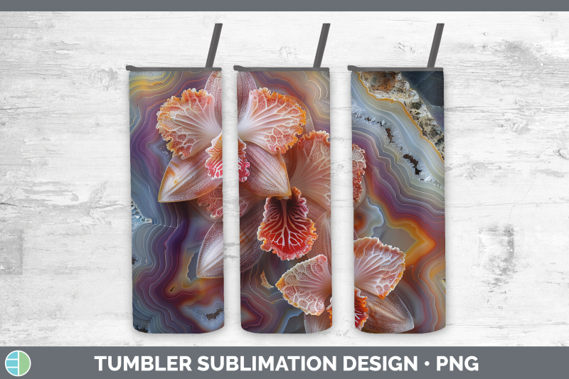 orchid-tumbler-3d-agate-flowers-sublimation-20-oz-skinny-tum
