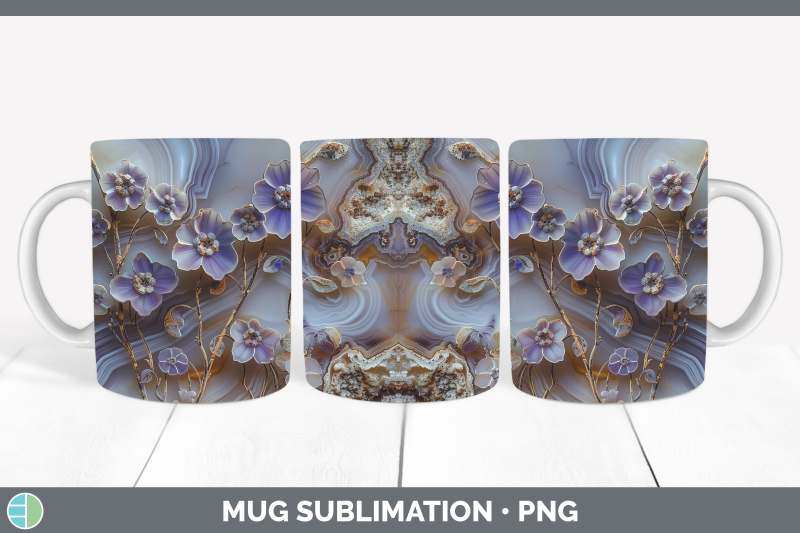 periwinkle-mug-wrap-3d-agate-flowers-sublimation-coffee-cup