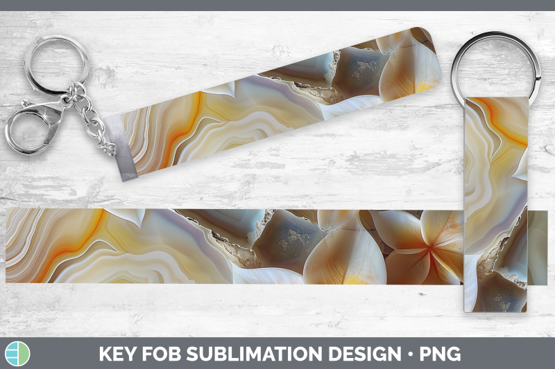 plumeria-key-fob-3d-agate-flowers-sublimation-wristlet-desig