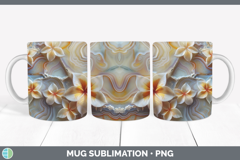 plumeria-mug-wrap-3d-agate-flowers-sublimation-coffee-cup-de