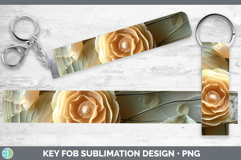 ranunculus-key-fob-3d-agate-flowers-sublimation-wristlet-des