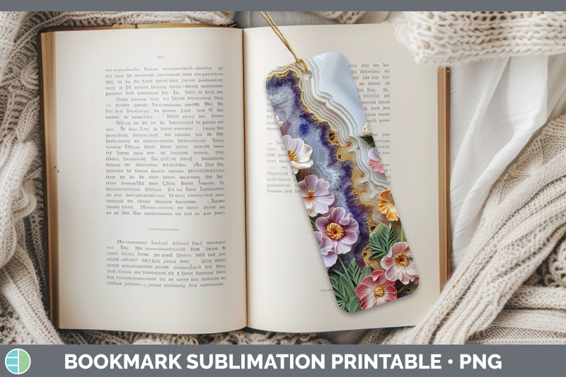 snapdragon-bookmark-3d-agate-flowers-sublimation-printable-d