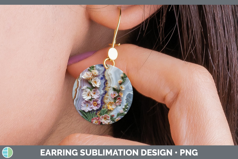 snapdragon-round-earrings-3d-agate-flowers-sublimation-earri
