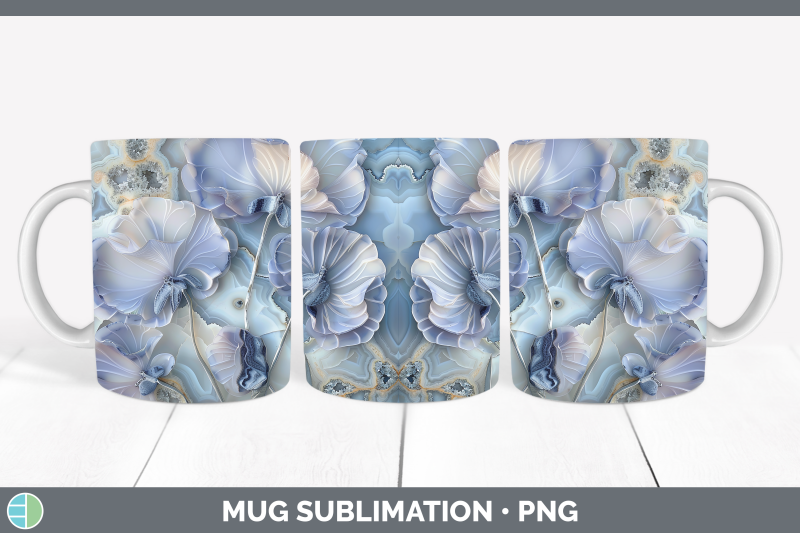 sweet-pea-mug-wrap-3d-agate-flowers-sublimation-coffee-cup-d