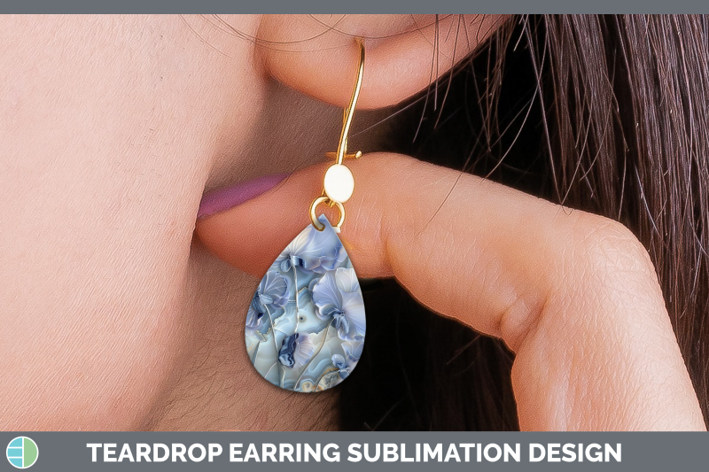 sweet-pea-teardrop-earrings-3d-agate-flowers-sublimation-ear